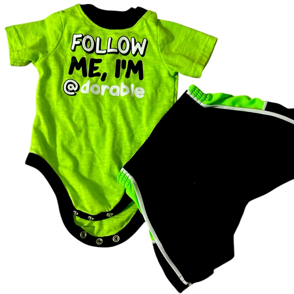 Infant wears